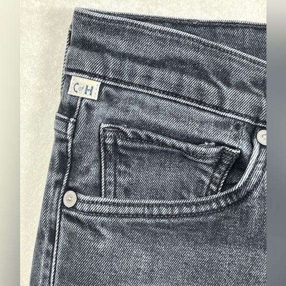 Citizen of Humanity 30 Premium Vintage Black Distressed Olivia High Rise Jean - Picture 3 of 14